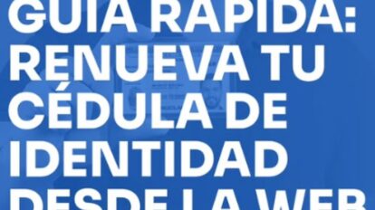 Renovación cédua Saime