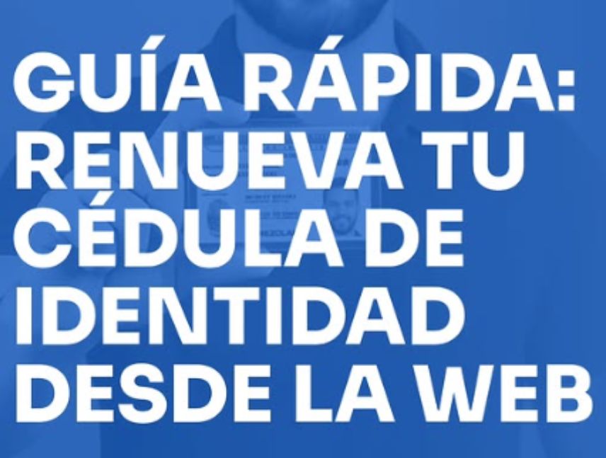 Renovación cédua Saime