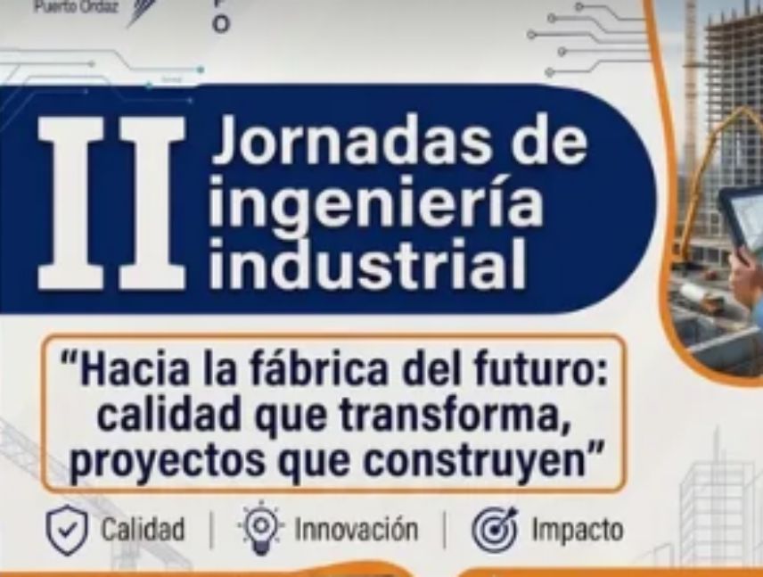Unexpo realizará segunda jornada de ingeniería industrial
