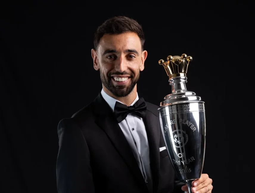 Bruno Fernandes es el jugador del año en la Premier