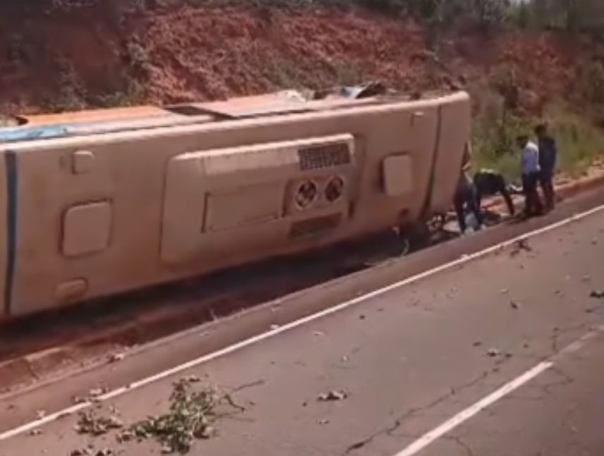 accidente autopista Ciudad Bolívar
