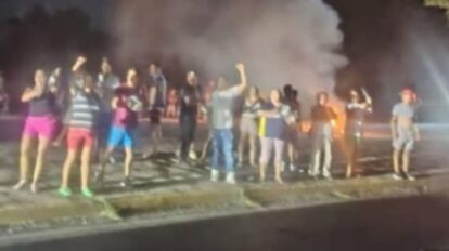 Vecinos de Carabobo protestan por apagones