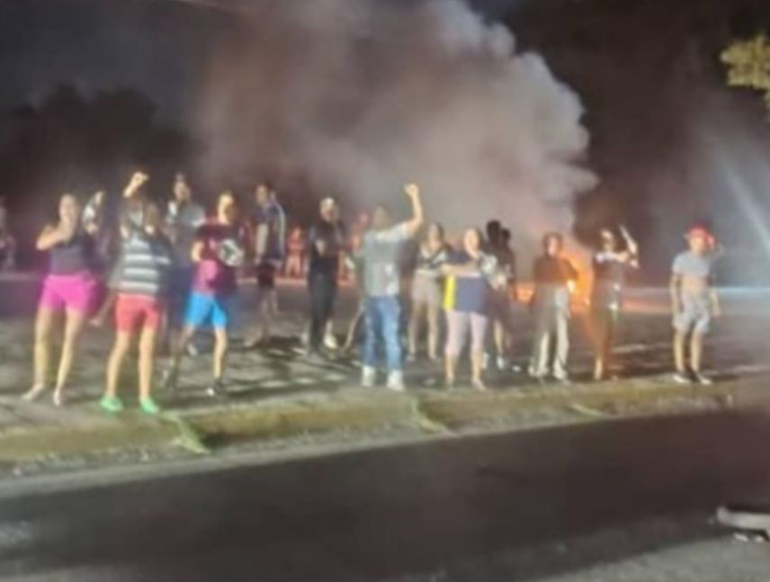 Vecinos de Carabobo protestan por apagones
