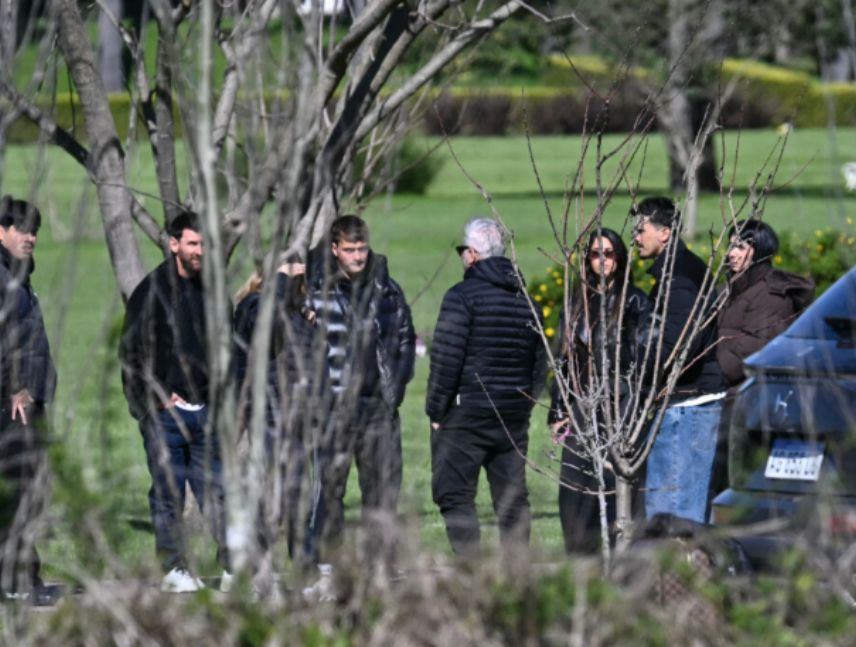 Lional Messi despide a su padre