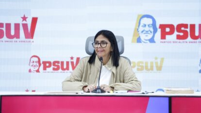 Delcy Rodríguez lideró encuentro con la Dirección Nacional del Psuv y Jpsuv
