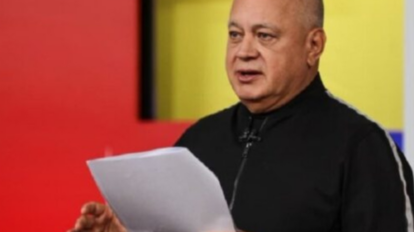 Diosdado Cabello reitera denuncia contra MCM