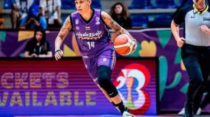 Waleska Pérez se despide de la selección nacional de baloncesto