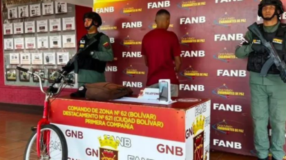 GNB captura a alias “El Pavito” por robo de teléfono en Vista Hermosa