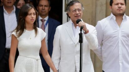 Gustavo Petro se despide de la presidencia desde la Casa de Nariño