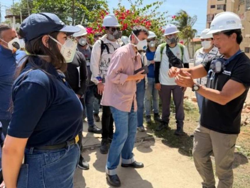 Inspeccionan edificaciones afectadas por los terremotos en Falcón
