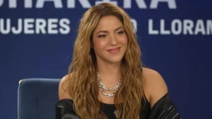 Shakira llegó al Chocó y donará US