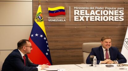 Cancieller Plasencia en reunión con la ONU