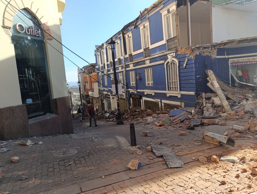 Severas afectaciones materiales tras fuerte sismo en Colombia