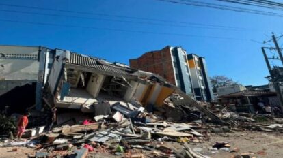 Registran 29 muertos tras fuerte temblor de 7,4 en Colombia