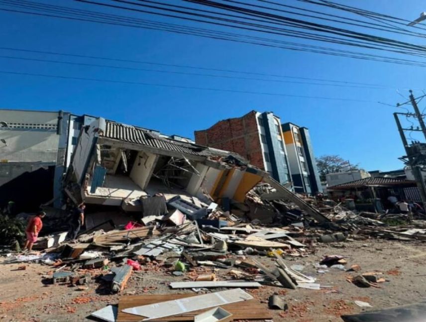 Registran 29 muertos tras fuerte temblor de 7,4 en Colombia