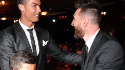 CR7 envía mensaje a Messi tras la muerte de su padre