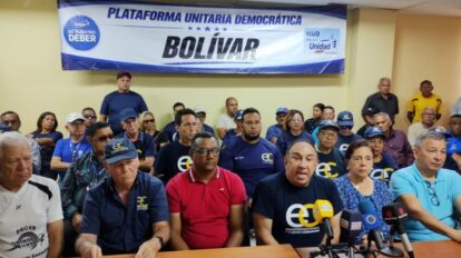 PUD Bolívar presenta al nuevo Secretario Ejecutivo