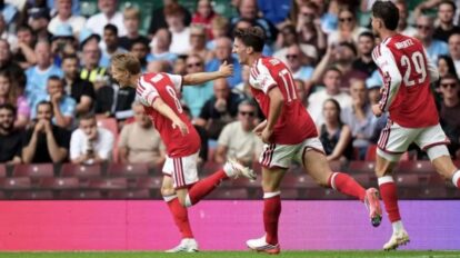 Arsenal vence al Manchester City en la Community Shield