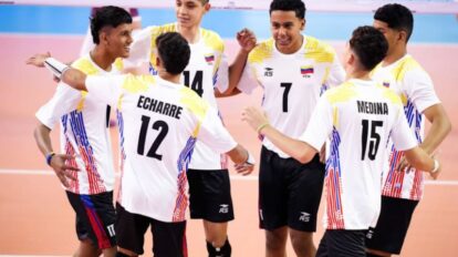 Venezuela abre con victoria en el Mundial de voleibol