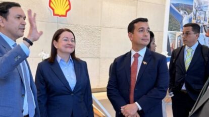 Ministra de Hidrocarburos visitó la sede de Shell