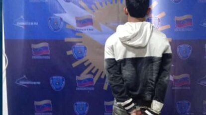 Preso joven por amenazar con quemar a su mamá