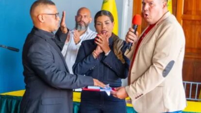 Juramentan a José Vidal como alcalde encargado del municipio Roscio