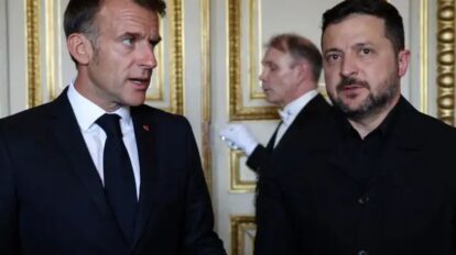 Macron anuncia envío de misiles interceptores a Ucrania