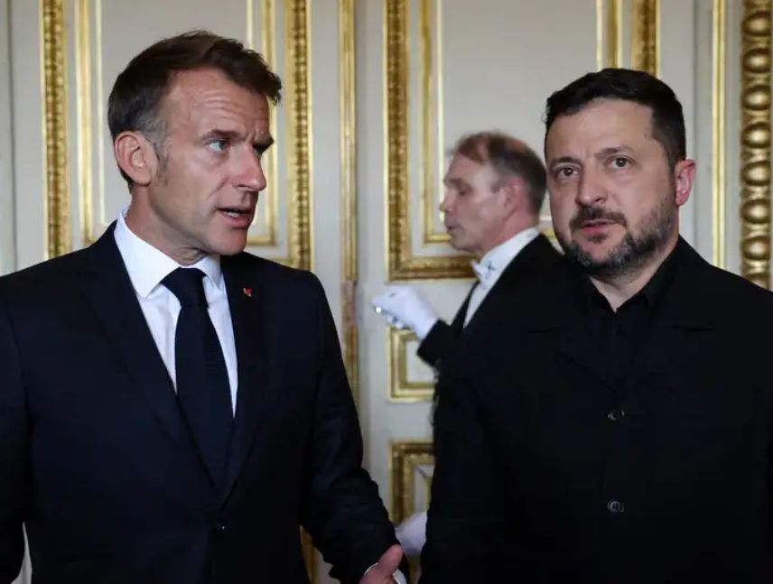 Macron anuncia envío de misiles interceptores a Ucrania