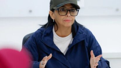 Delcy Rodríguez activa sistema de Protección Civil ante lluvias