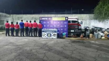 Detienen a ocho PNB por presunta extorsión en Bolívar