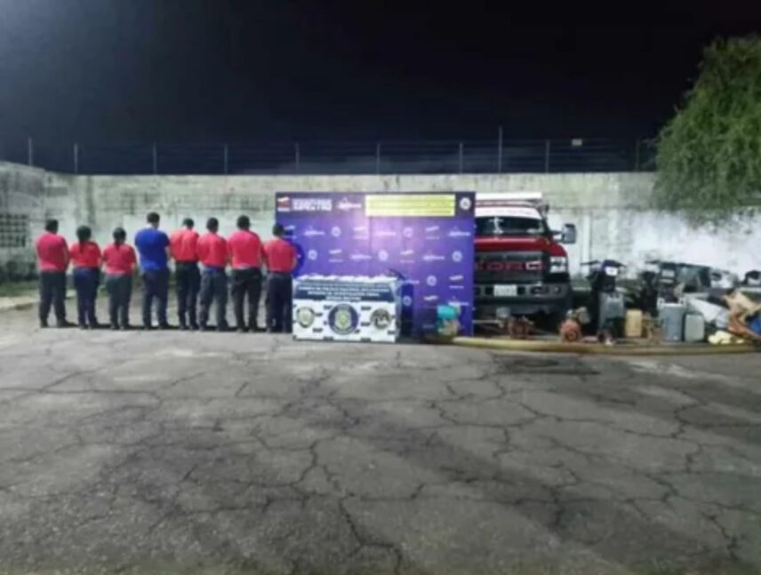 Detienen a ocho PNB por presunta extorsión en Bolívar