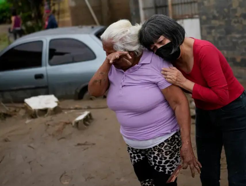 Al menos seis desaparecidos en Venezuela por las lluvias