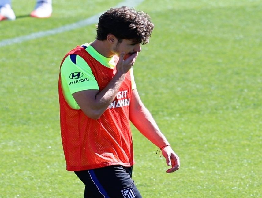 Julián Alvarez regresó a los entrenamientos con Atlético de Madrid
