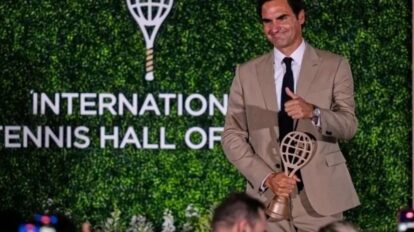 Roger Federer ingresa al Salón de la Fama Internacional del Tenis