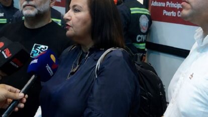 Dinorah Figuera arribó a Venezuela para iniciar diálogo
