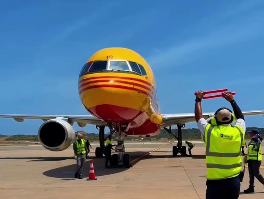 Maiquetía recibe segundo vuelo de carga procedente de Bogotá