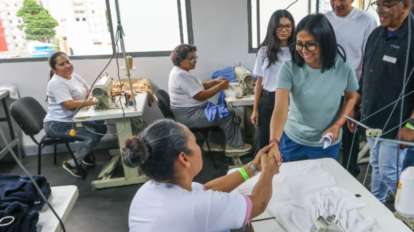Delcy Rodríguez destaca la economía comunal