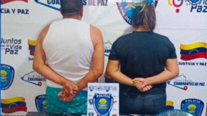 Pareja detenida