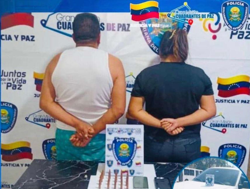 Pareja detenida
