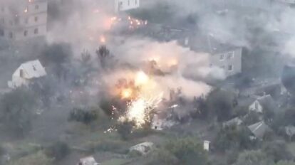 Ucrania llevó a cabo el mayor ataque con drones contra Rusia
