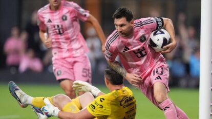 Con un Messi brillante, Inter Miami le ganó 4-2 a Atlético San Luis