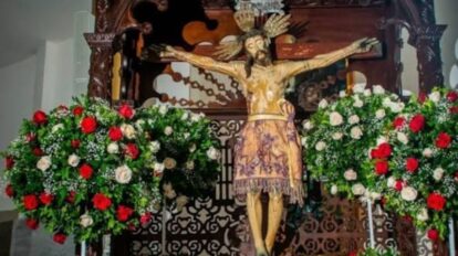 Miles de peregrinos rinden tributo al Santo Cristo de La Grita