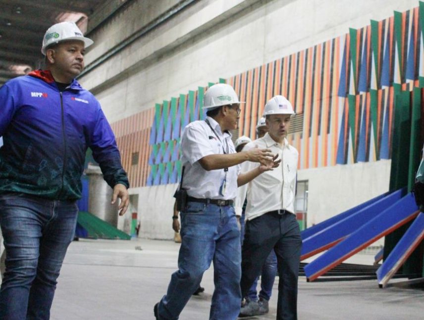Expertos del Departamento de Energía de EEUU evaluaron represa de El Guri