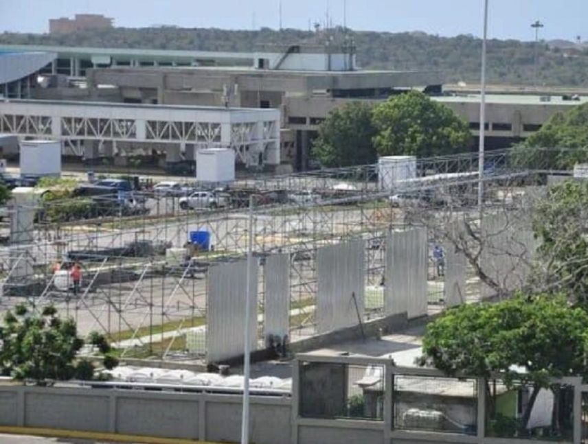 ‎Avanza construcción de terminal aeroportuario temporal en Maiquetía