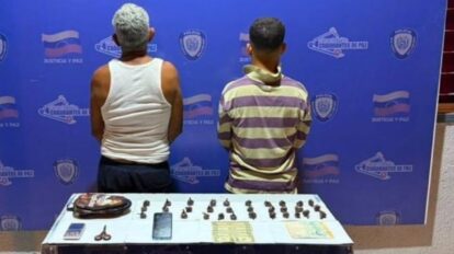 Capturado con 32 envoltorios de presunta marihuana