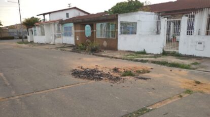Vecinos de la comunidad Don Guillermo exigen alumbrado público y asfaltado