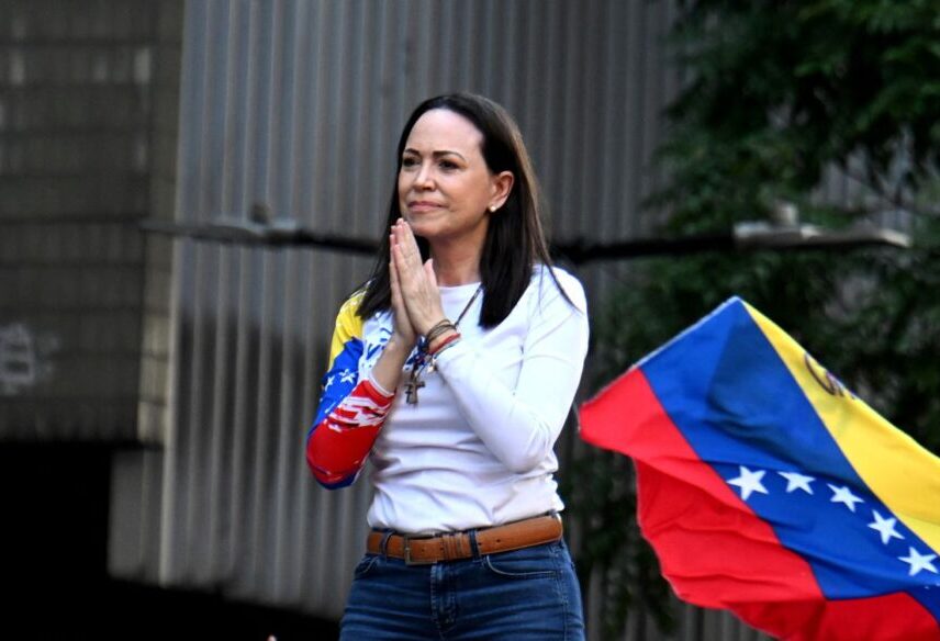María Corina Machado guarda silencio sobre el acuerdo petrolero