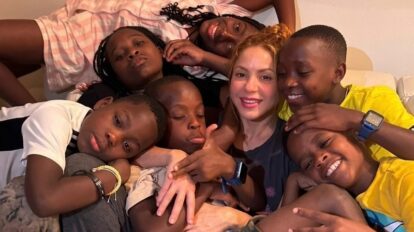 Shakira se reencuentra en Miami con niños de Ghetto Kids