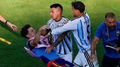 Argentinos sancionados tras final del Mundial podrán cumplir suspensión en amistosos