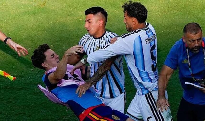 Argentinos sancionados tras final del Mundial podrán cumplir suspensión en amistosos